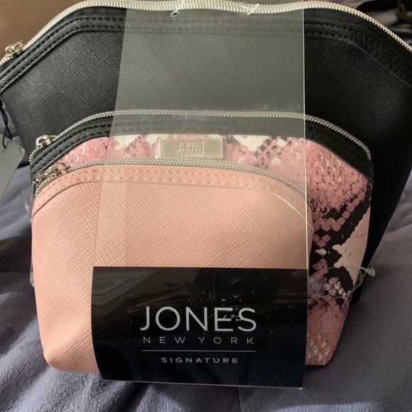 Jones New York Bags Jones New York Signature Cosmetic Bag Set